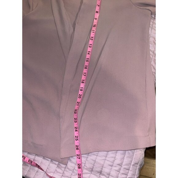 Anthropologie Philosophy Womens Open Blazer Size 2 dust Pink - Picture 7 of 8